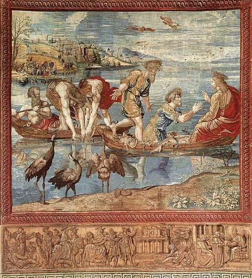 RAFFAELLO Sanzio The Miraculous Draught of Fishes china oil painting image